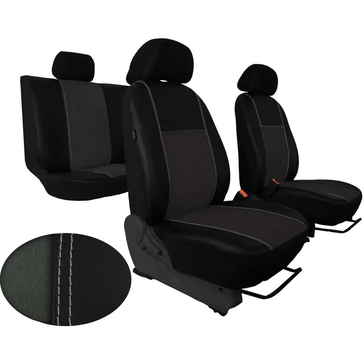 Universelle "EXCLUSIVE" sitzbezüge (Öko-Leder, Alcantara) Universelle "EXCLUSIVE" sitzbezüge (Öko-Leder, Alcantara)