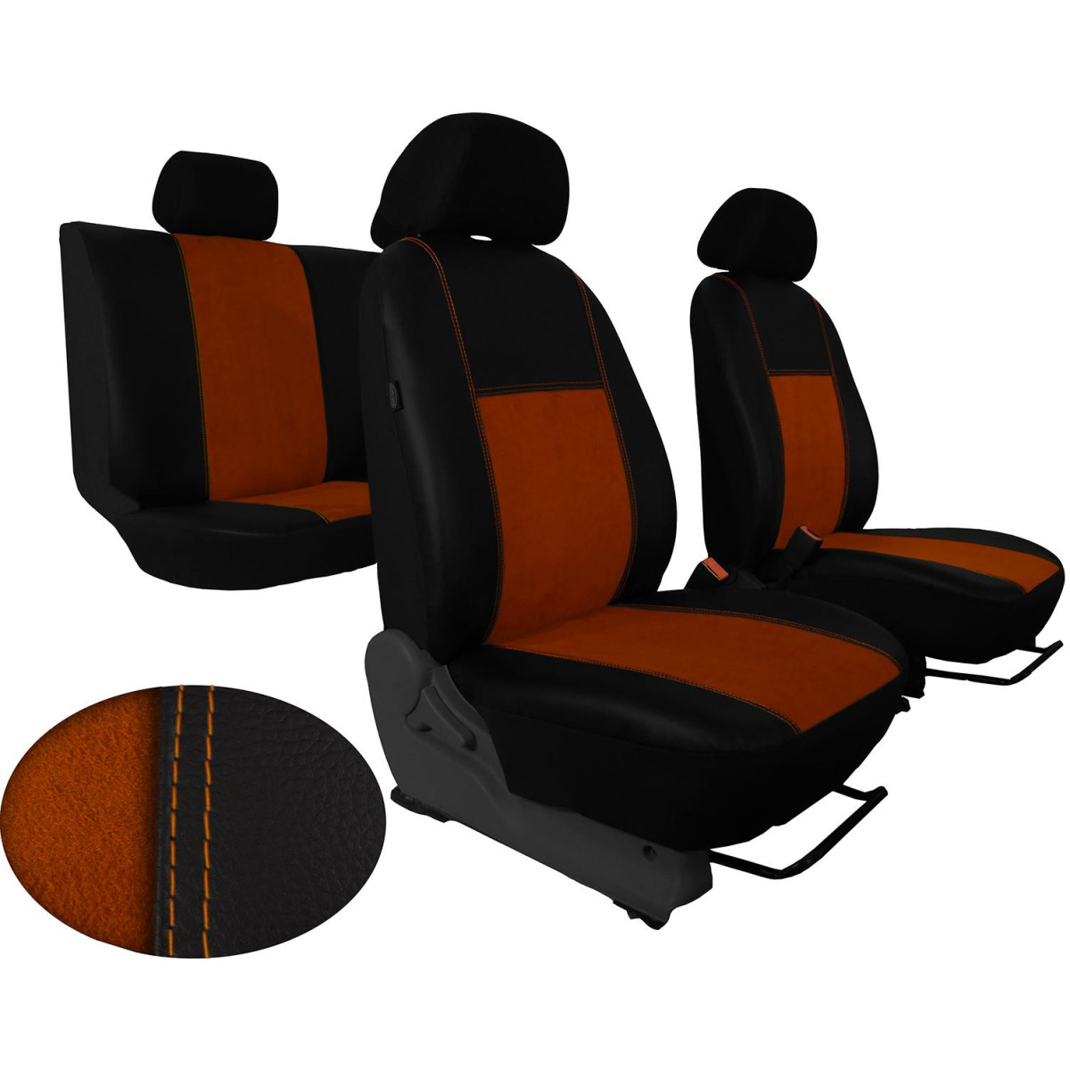 Universelle "EXCLUSIVE" sitzbezüge (Öko-Leder, Alcantara) Universelle "EXCLUSIVE" sitzbezüge (Öko-Leder, Alcantara)