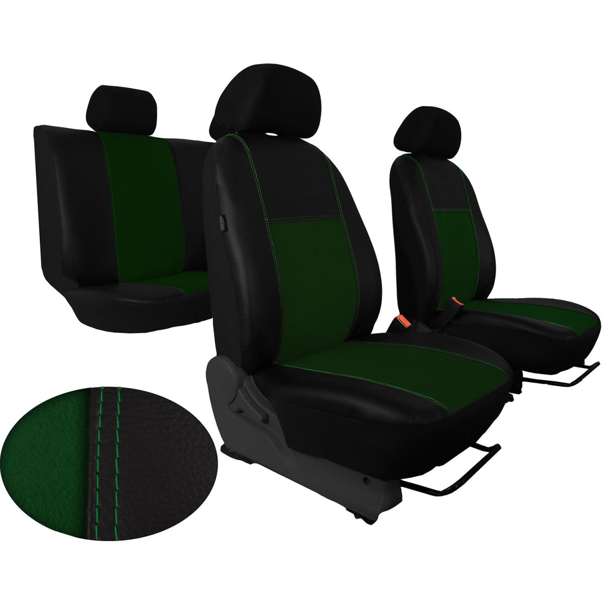 Universelle "EXCLUSIVE" sitzbezüge (Öko-Leder, Alcantara) Universelle "EXCLUSIVE" sitzbezüge (Öko-Leder, Alcantara)