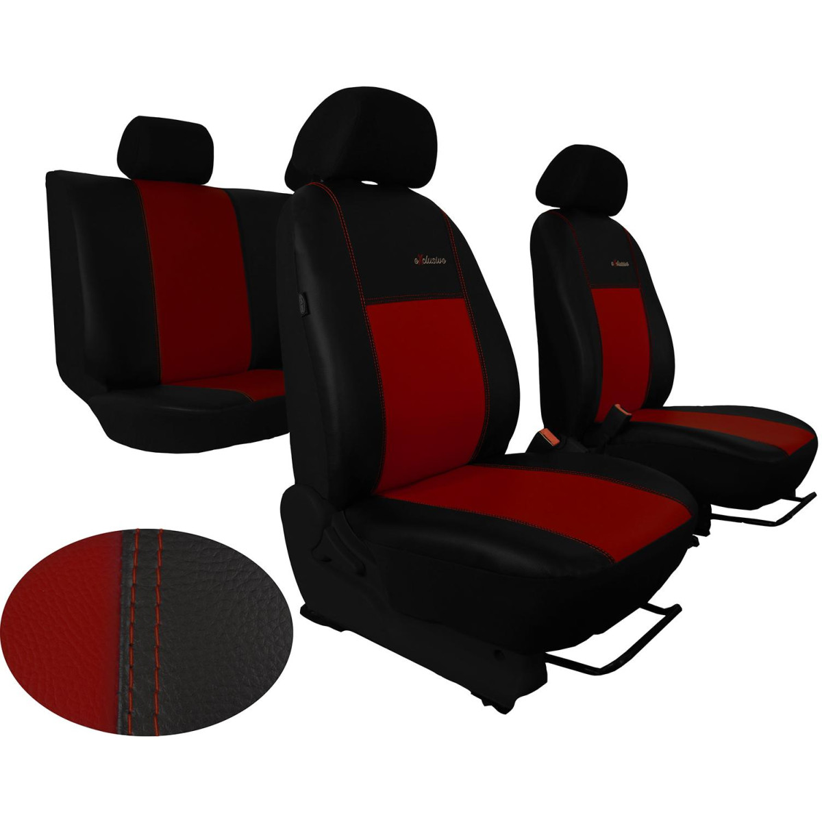 Universelle "EXCLUSIVE" sitzbezüge (Öko-Leder, Alcantara) Universelle "EXCLUSIVE" sitzbezüge (Öko-Leder, Alcantara)