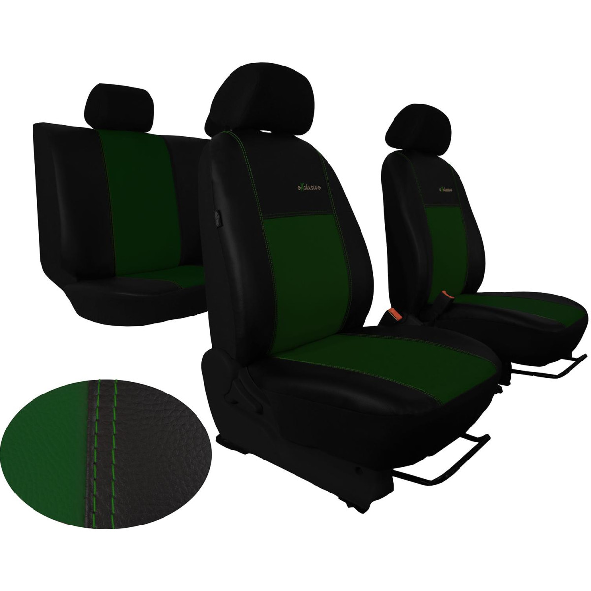 Universelle "EXCLUSIVE" sitzbezüge (Öko-Leder, Alcantara) Universelle "EXCLUSIVE" sitzbezüge (Öko-Leder, Alcantara)