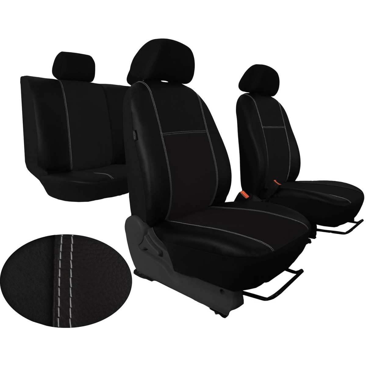 Universelle "EXCLUSIVE" sitzbezüge (Öko-Leder, Alcantara) Universelle "EXCLUSIVE" sitzbezüge (Öko-Leder, Alcantara)