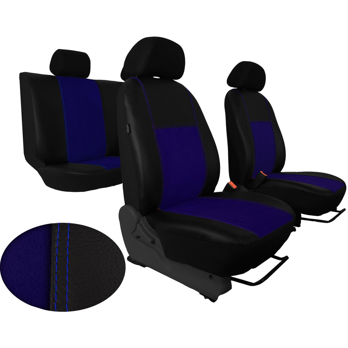 Universelle "EXCLUSIVE" sitzbezüge (Öko-Leder, Alcantara) Universelle "EXCLUSIVE" sitzbezüge (Öko-Leder, Alcantara)