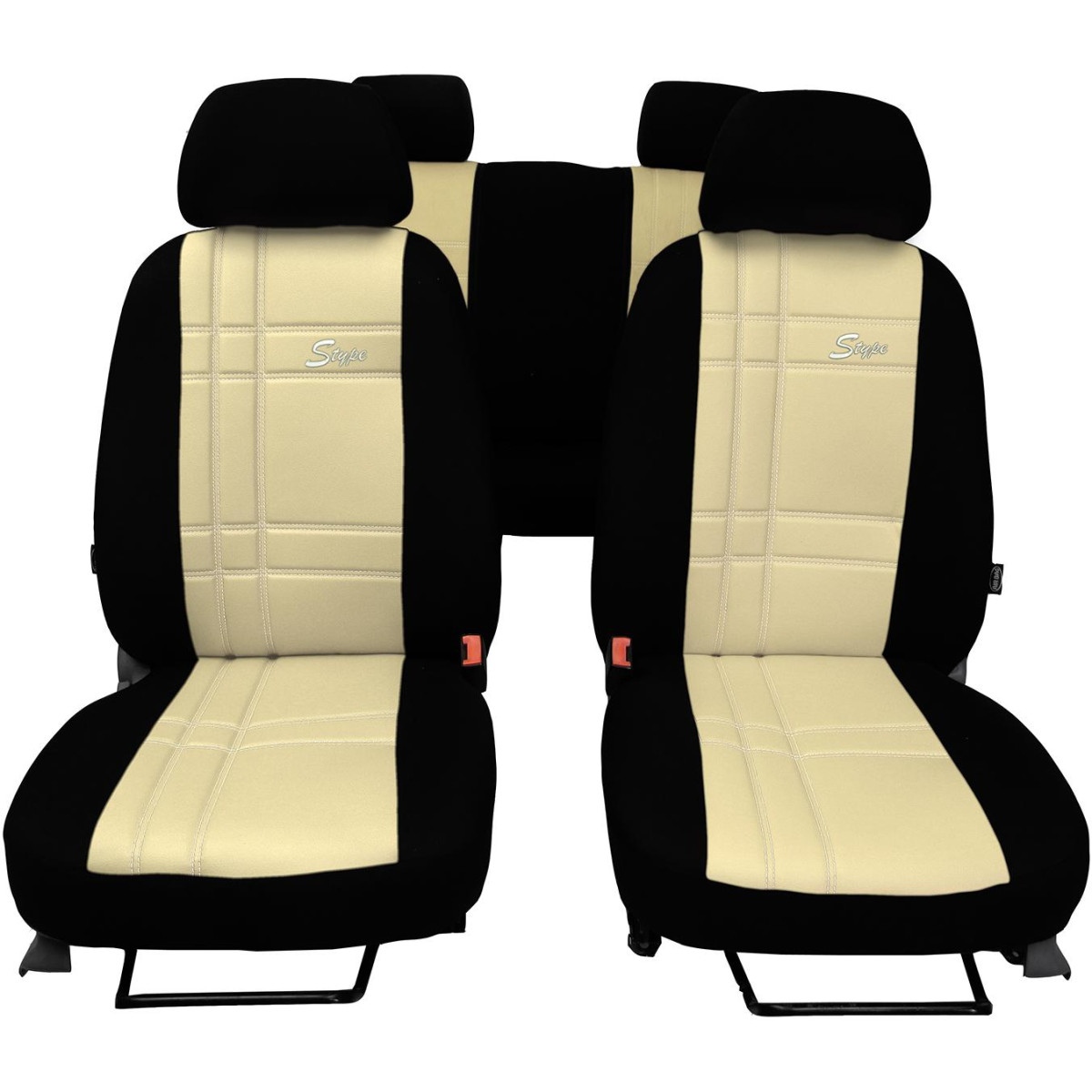 Universelle "S-TYPE" Autositzbezüge (öko-leder)