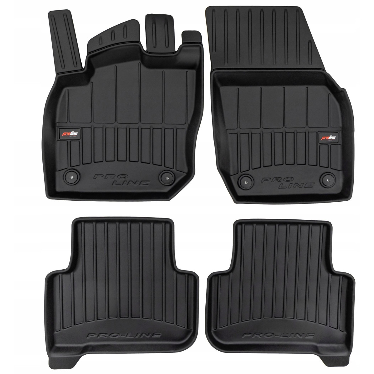 Gummimatten Proline Volkswagen Tiguan III Suv, except Mild Hybrid seit 2024