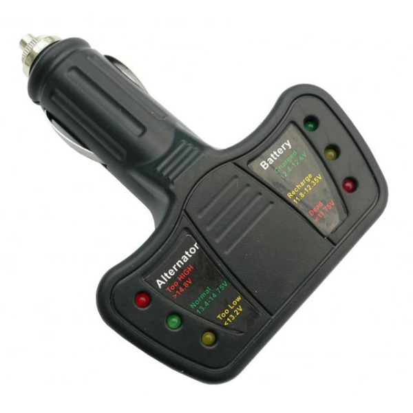 Elektronischer Batterietester 12V 61716
