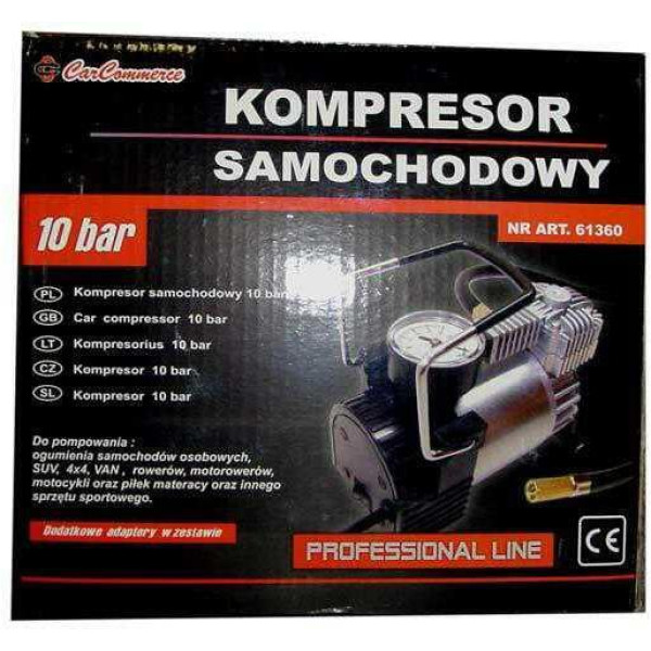 Auto-Luftkompressor 12V 10 bar 61360