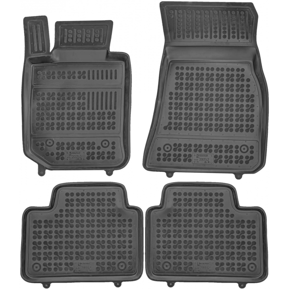 Gummimatten BMW 3 (G20/G21) 2019-2026 (M-SPORT PACK)