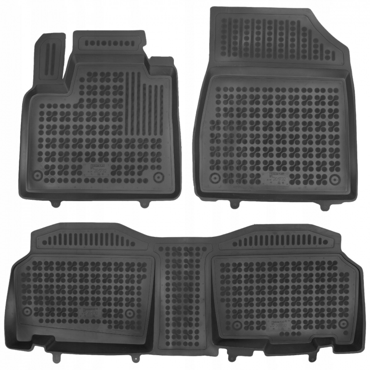 Gummimatten Renault Kangoo II L1 seit 2021 (5 sitzer)