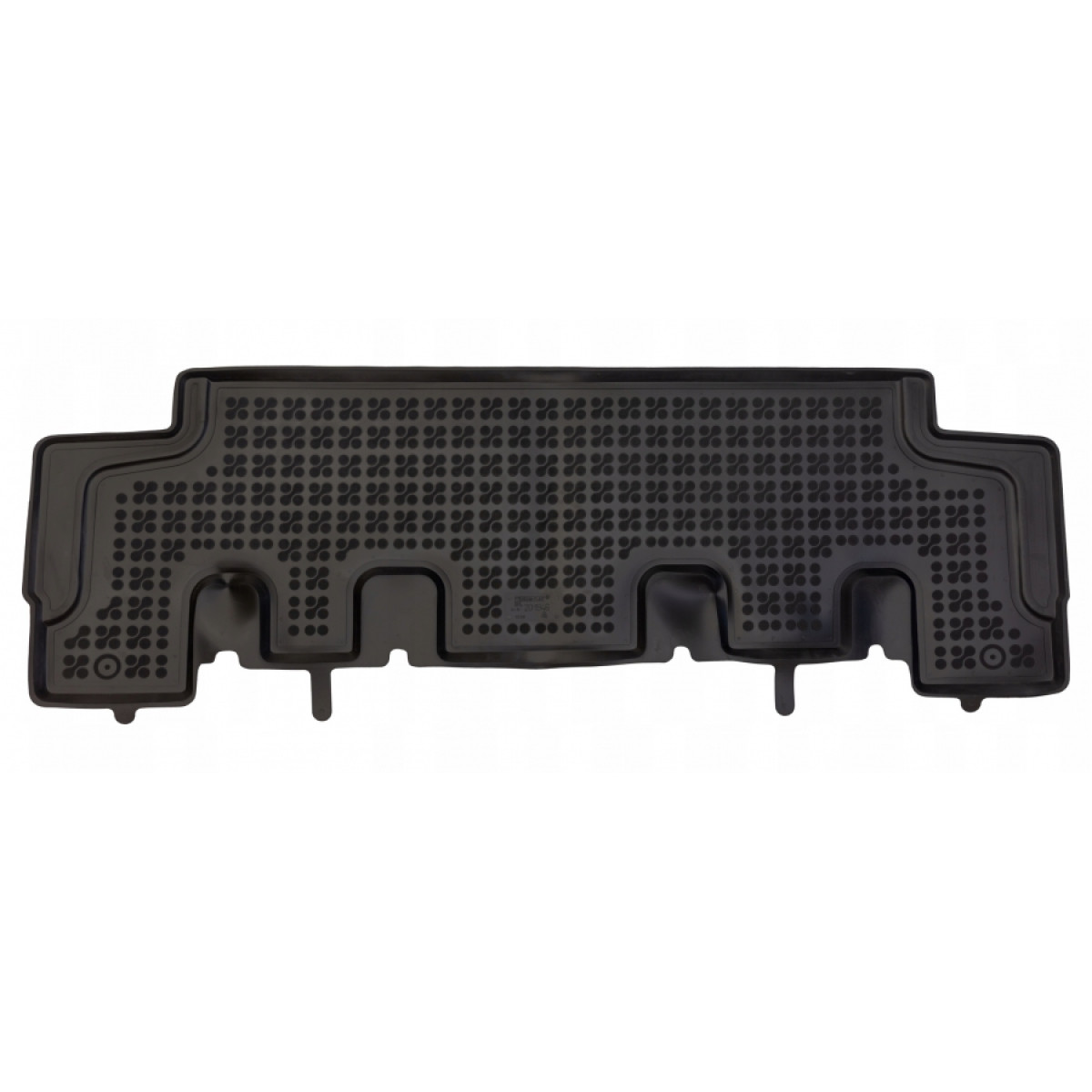 Gummimatten Renault Trafic III seit 2021 (3 reihe, Doors open on both sides, fixed (non-sliding) seats)
