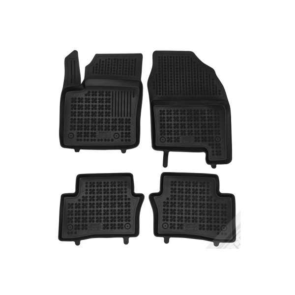 Gummimatten Toyota C-HR II Plug-in Hybrid (PHEV) seit 2023 (mit platz für einen feuerlöscher)