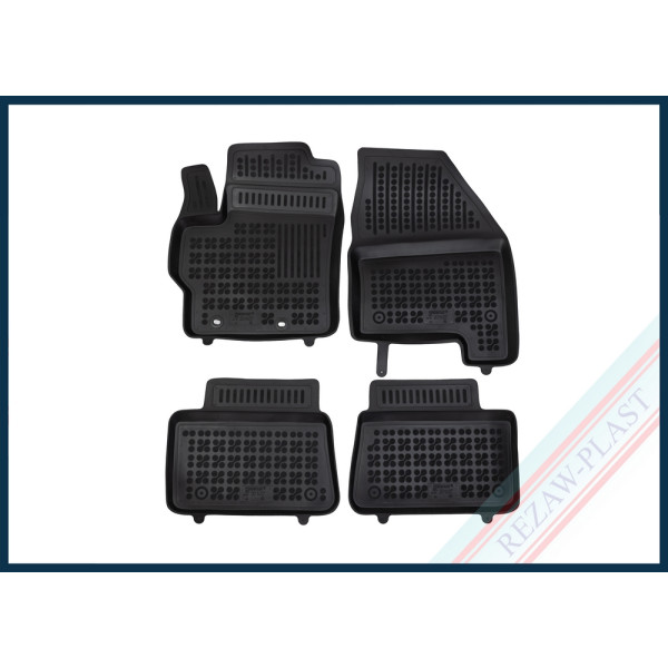 Gummimatten Toyota Yaris IV seit 2024 (mit platz für einen feuerlöscher)