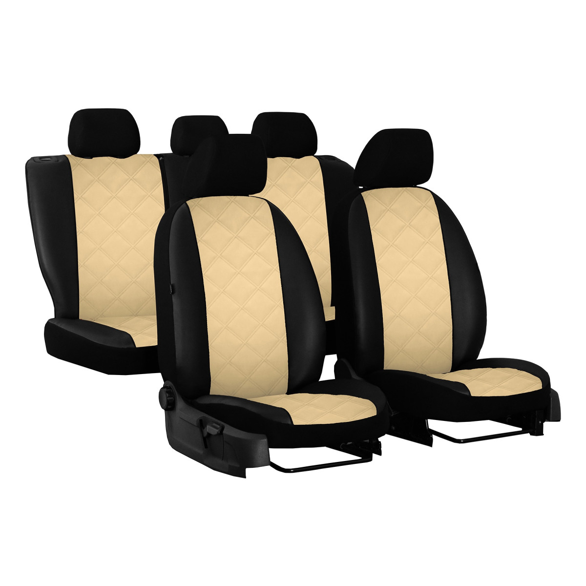 COMFORT sitzbezüge (öko-leder) Mercedes-Benz V Klasse W447 (7 sitzer)