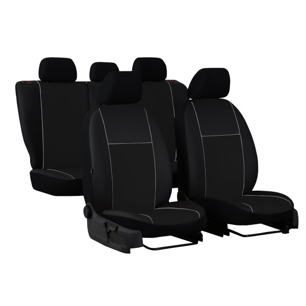 ECO LINE sitzbezüge (öko-leder) Nissan Qashqai I +2 2009-2013 (5 sitzer)