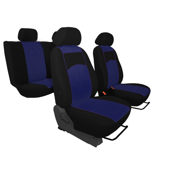 ECONOMIC sitzbezüge (velours, textil) Nissan Qashqai I +2 2009-2013 (5 sitzer)