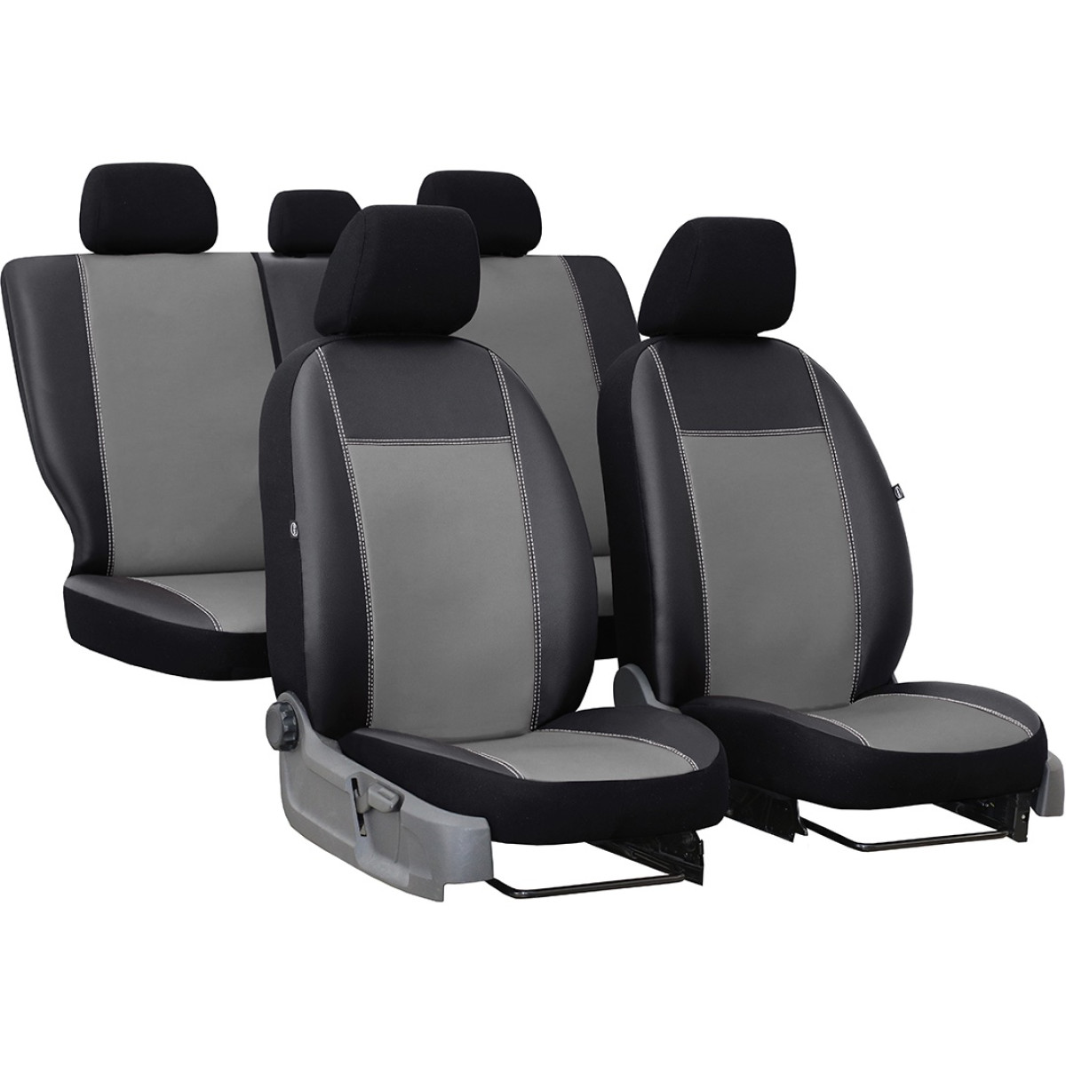 Full Set Auto Sitzbezüge für Nissan Note III (E13) (2021-2023),  Wasserdichter Leder-Autositzbezug, Seasons Protectors VerschleißFest,  5-Sitzer
