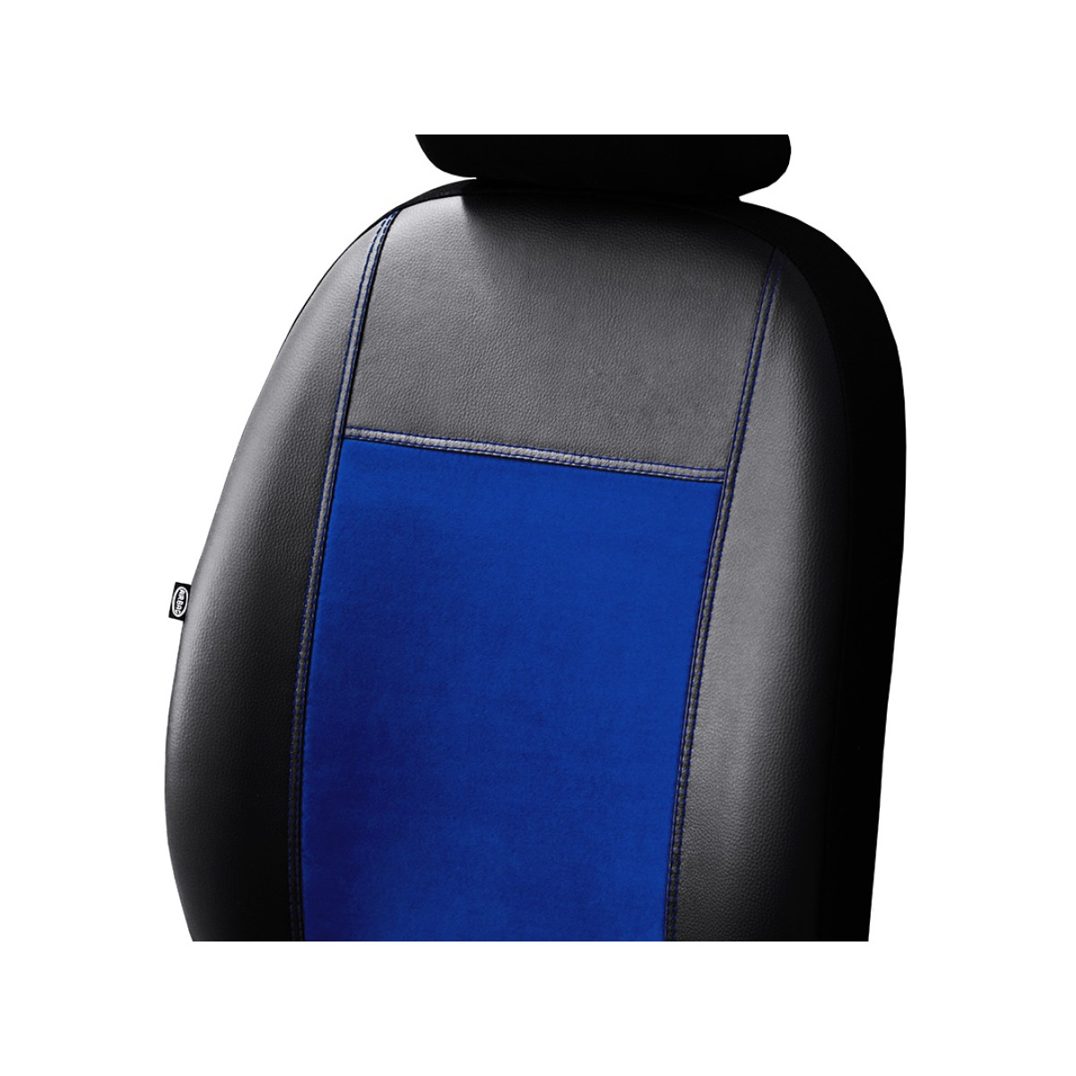 Auto Accessori Lupex - Sitzbezüge für Autositz, kompatibel Autositzbezüge  für Smart Fortwo Zweite Serie, Weiß Schwarz | 453 | Made in Italy 
