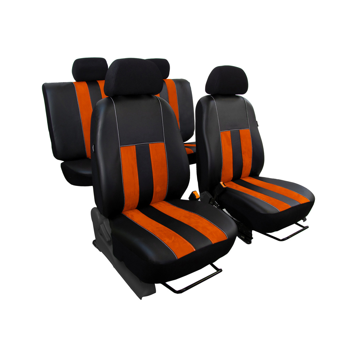 Autositzbezüge für VW Tiguan PU Leder Sitzbezüge Set Autositz