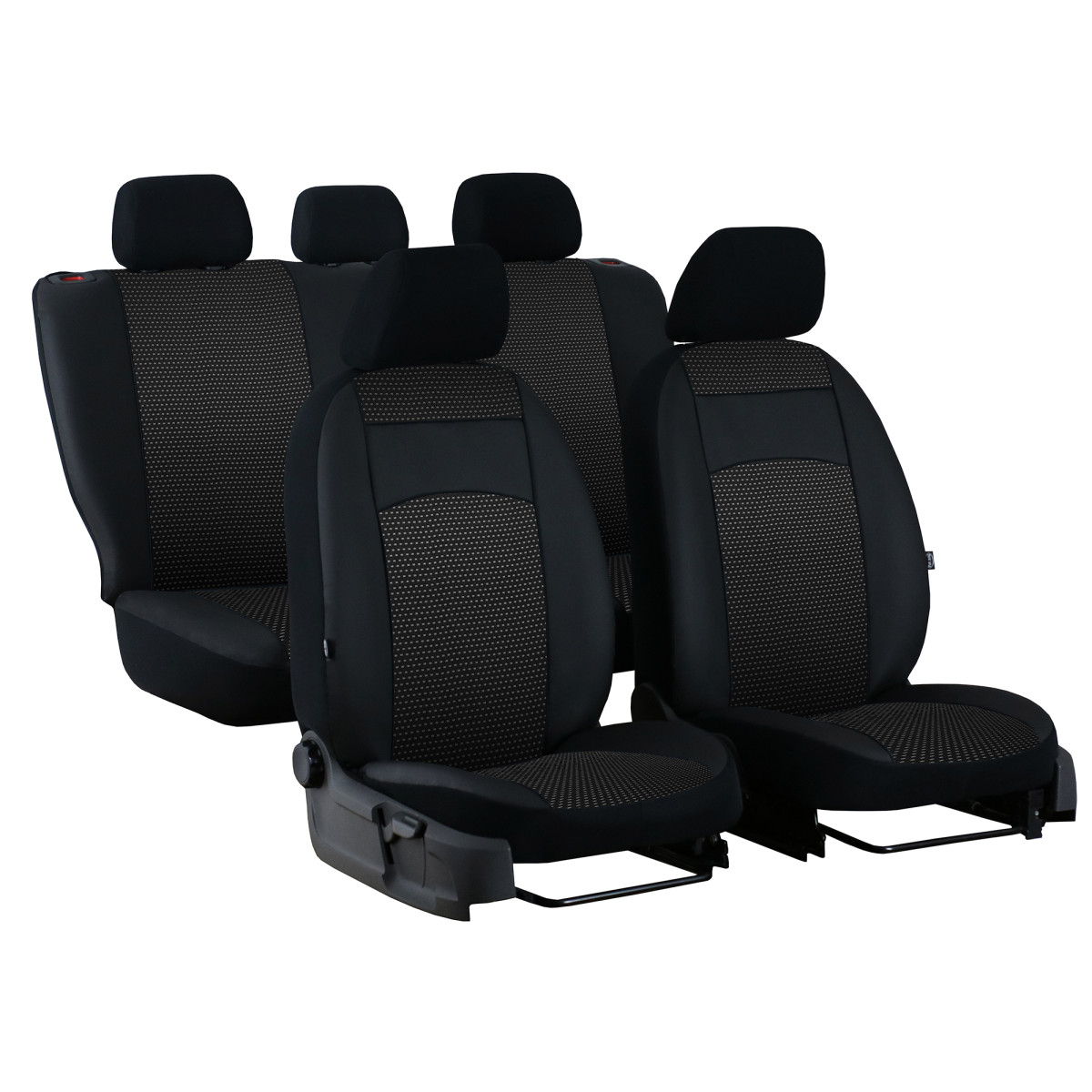 Hochwertige Sitzbezüge für BMW 2er (Schwarz) - RoyalClass