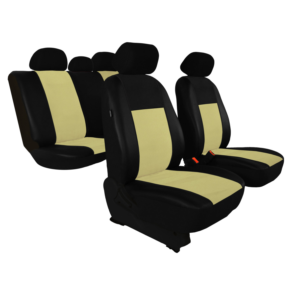 EGNIAN Leder Autositzbezüge Sets für Volkswagen VW ID.7 ID7 id 7 Pro/Pro S  2023 2024 2025 2026, Allwetter Wasserdicht, Bequem Sitzkissen Innenraum  Zubehör,Beige : : Auto & Motorrad