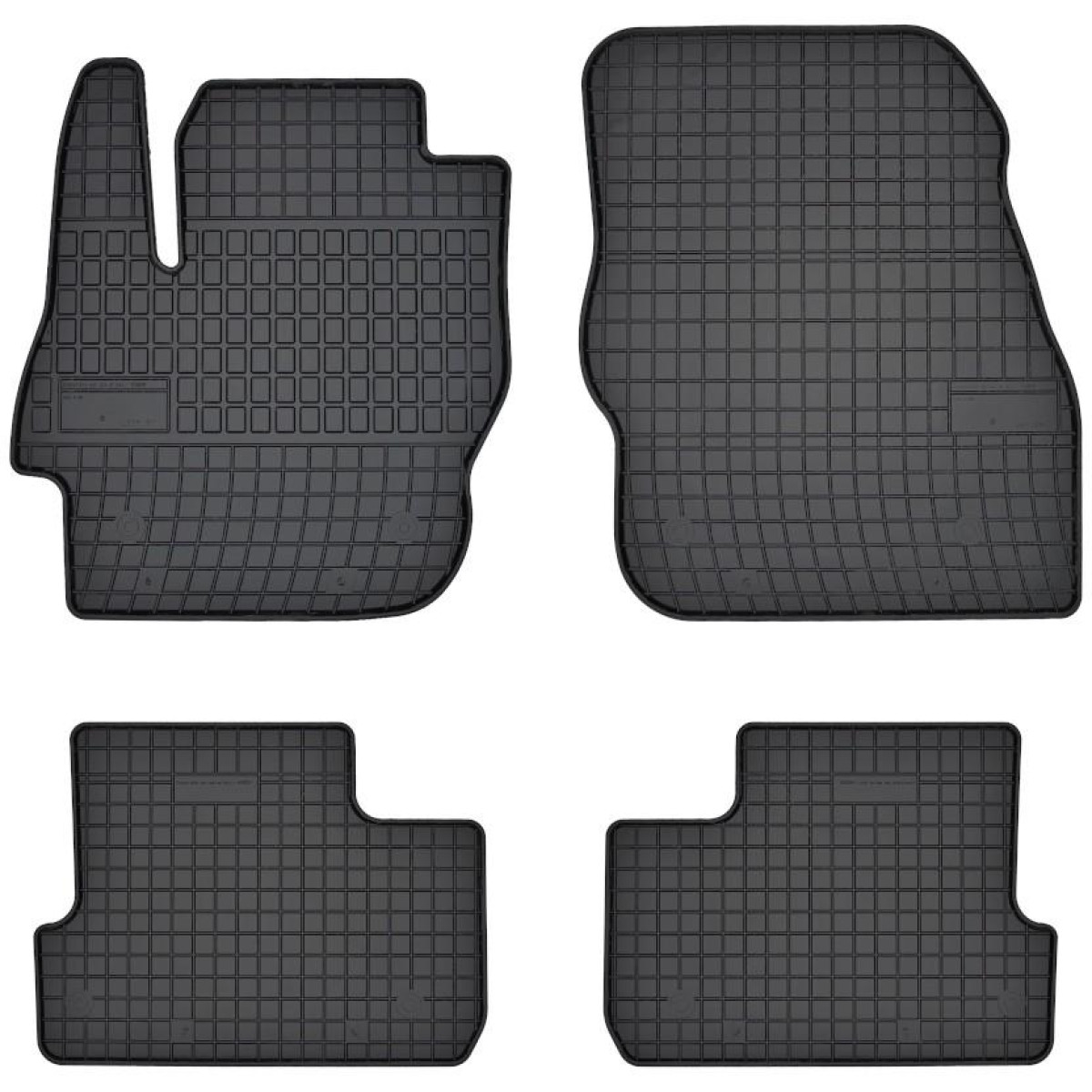Gummimatten Mazda 3 II 2009-2013 Gummimatten Mazda 3 II 2009-2013