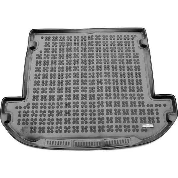 Kofferraummatte aus Gummi Hyundai Santa Fe IV 2018-2020 (7 sitzer / with the third row of seats folded)