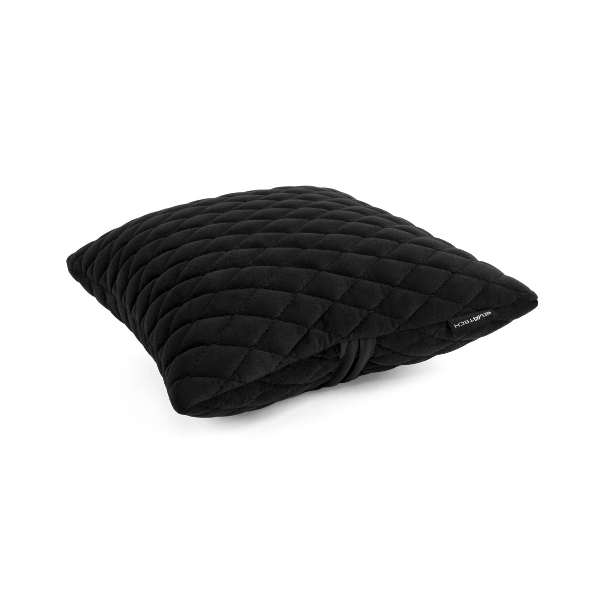 EVAtech Autokissen 30x30 cm - schwarz / schwarze Nähte EVAtech Autokissen 30x30 cm - schwarz / schwarze Nähte