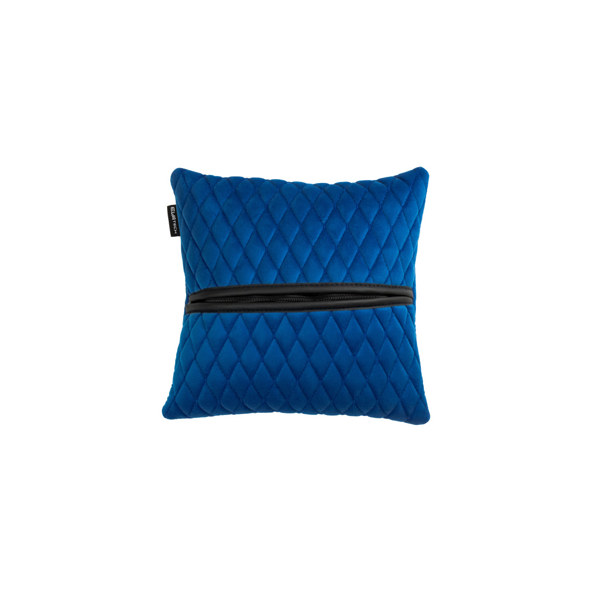 EVAtech Autokissen 30x30 cm - blau / blaue Nähte EVAtech Autokissen 30x30 cm - blau / blaue Nähte