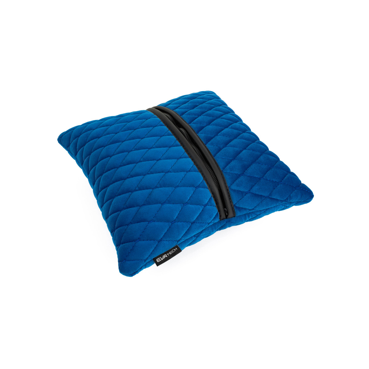 EVAtech Autokissen 30x30 cm - blau / blaue Nähte EVAtech Autokissen 30x30 cm - blau / blaue Nähte