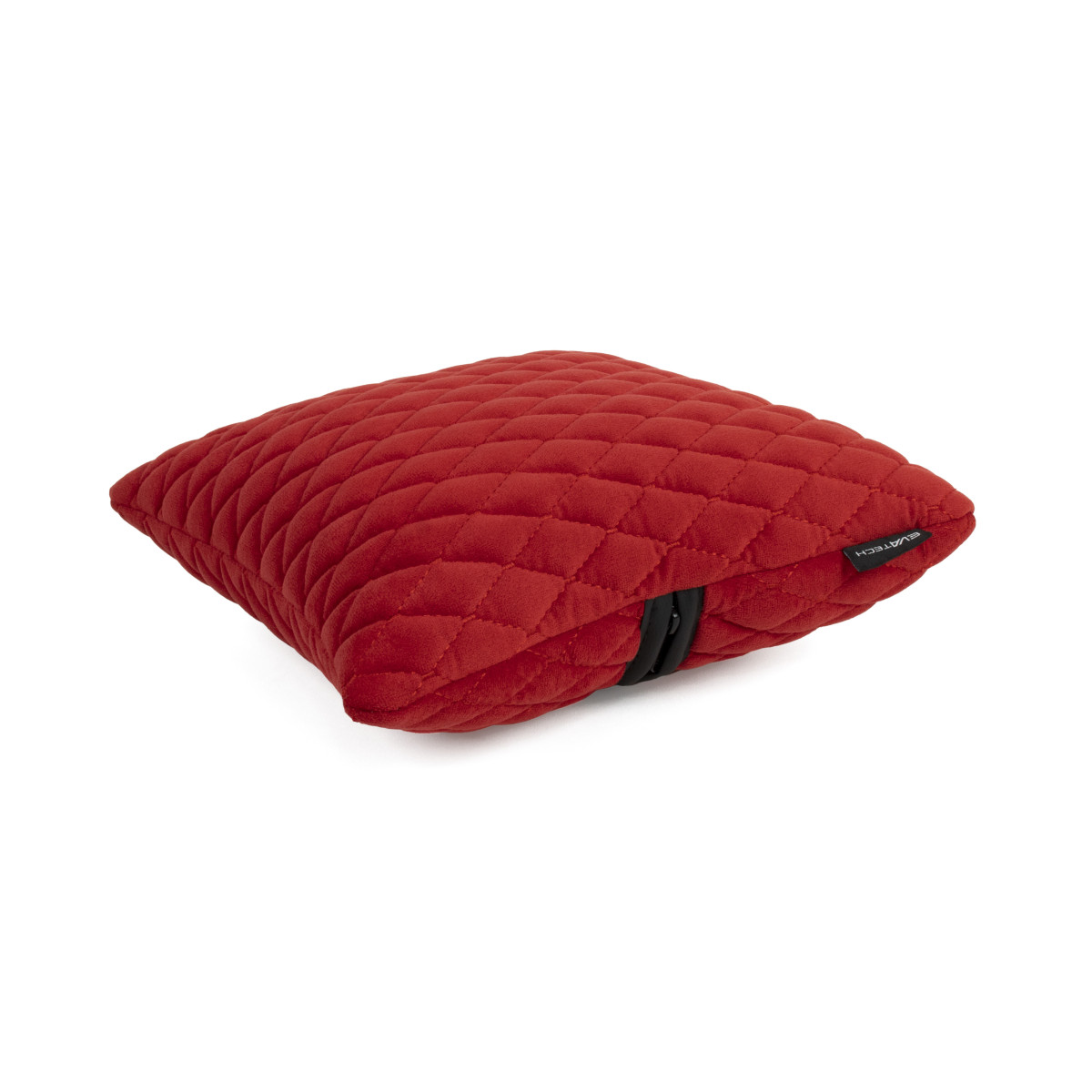 EVAtech Autokissen 30x30 cm - rot / rote Nähte EVAtech Autokissen 30x30 cm - rot / rote Nähte