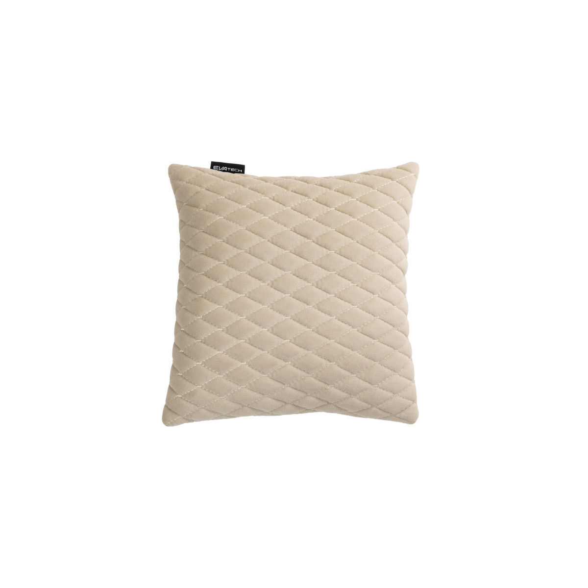 EVAtech Autokissen 30x30 cm - beige / beigefarbene Nähte EVAtech Autokissen 30x30 cm - beige / beigefarbene Nähte