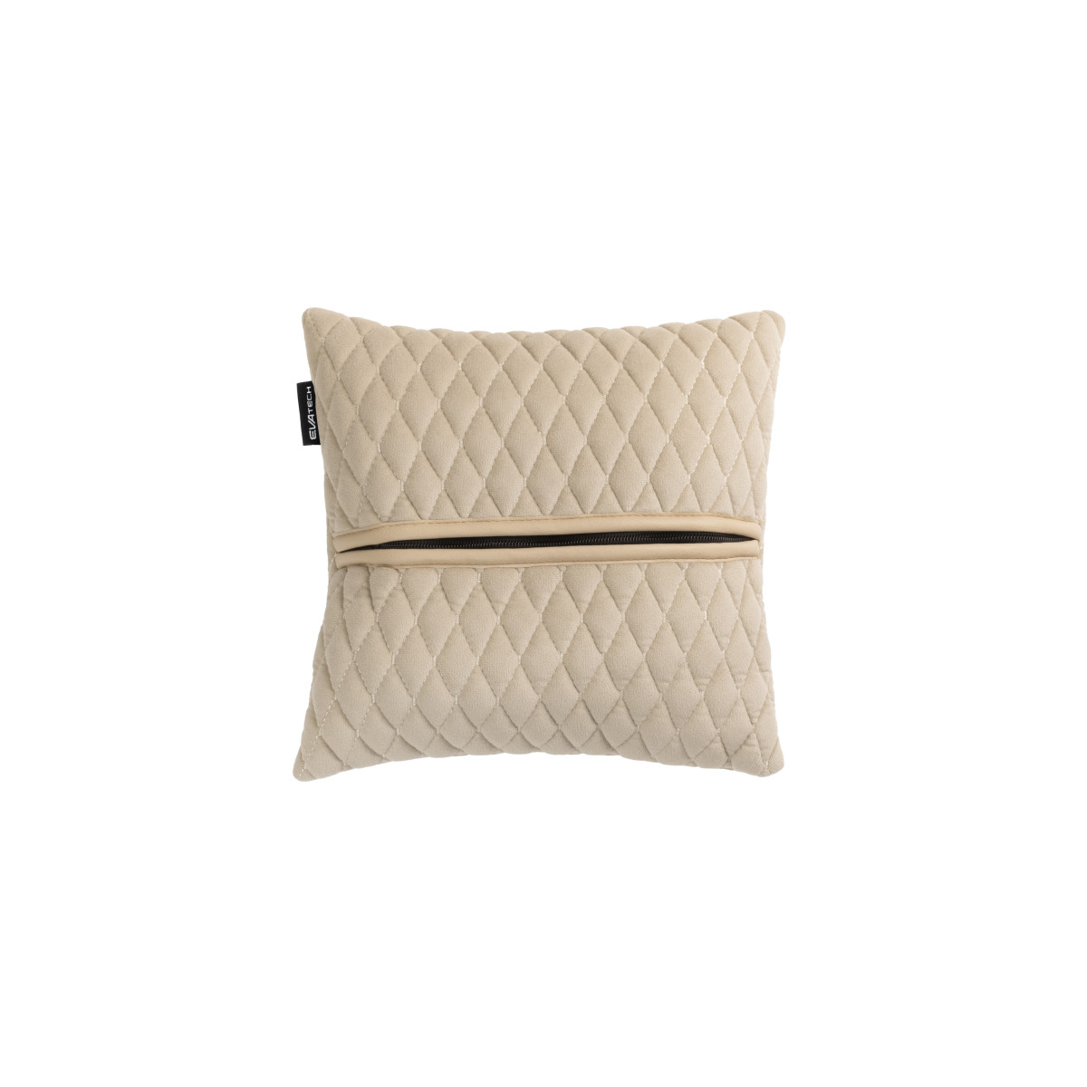 EVAtech Autokissen 30x30 cm - beige / beigefarbene Nähte EVAtech Autokissen 30x30 cm - beige / beigefarbene Nähte