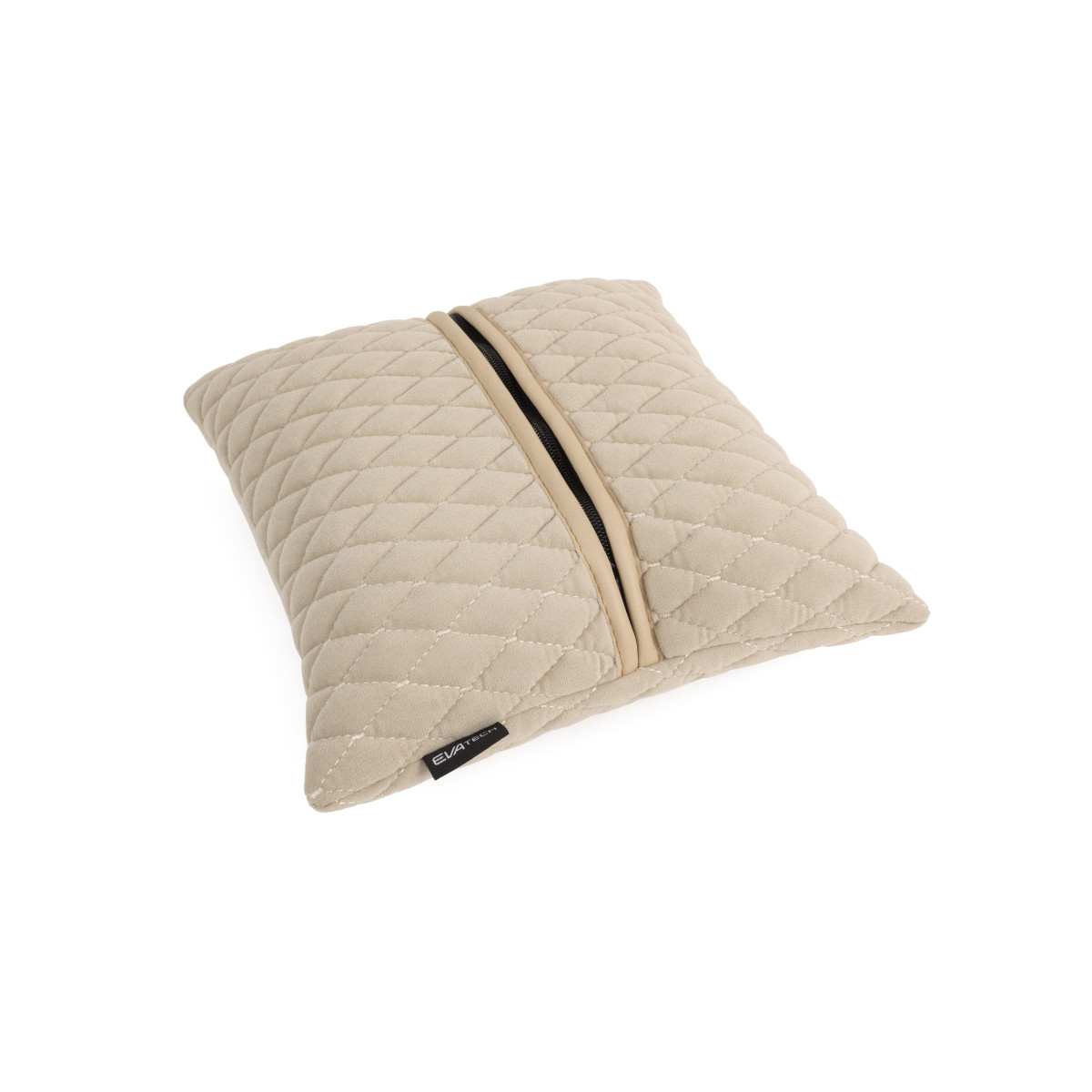 EVAtech Autokissen 30x30 cm - beige / beigefarbene Nähte EVAtech Autokissen 30x30 cm - beige / beigefarbene Nähte