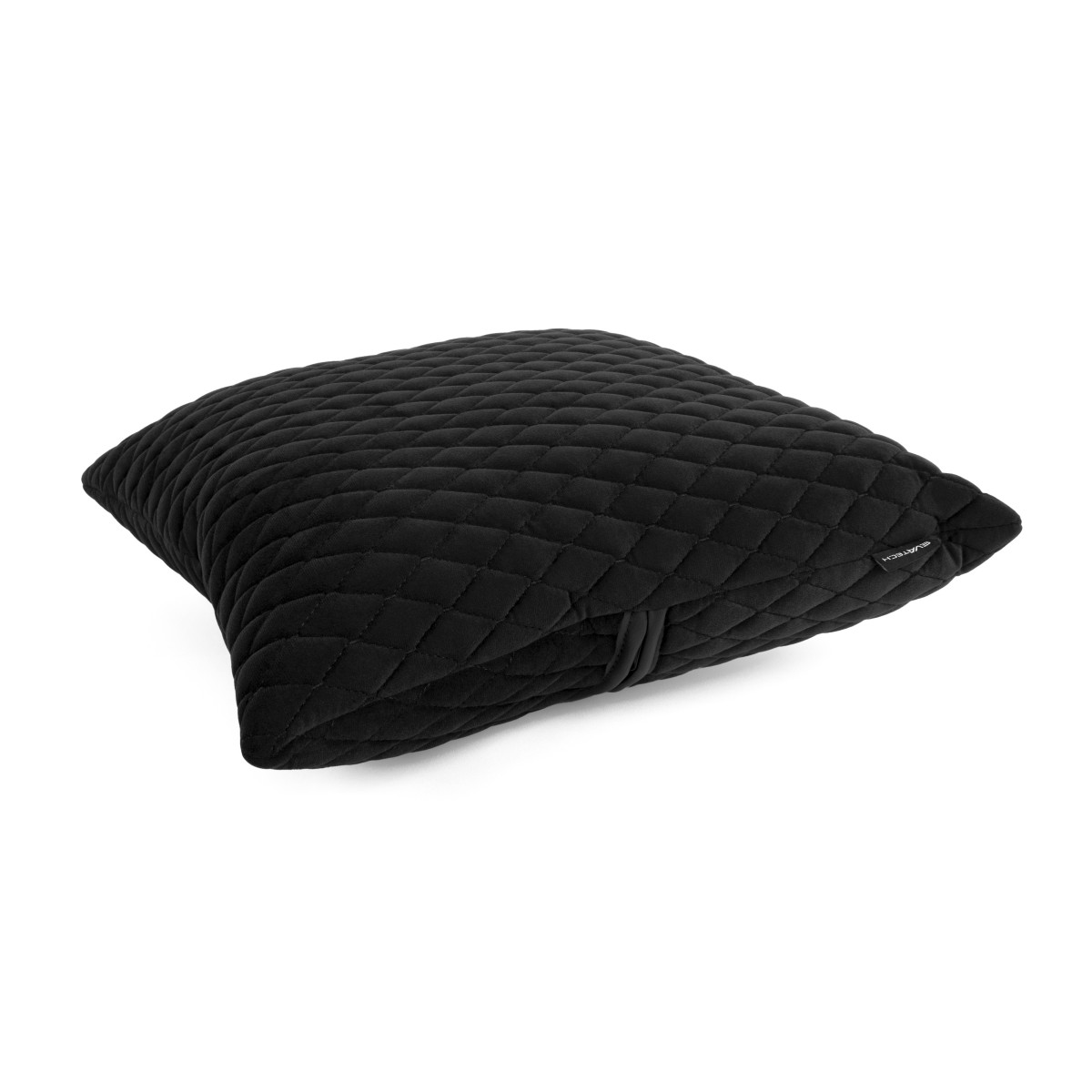 EVAtech Autokissen 40x40 cm - schwarz / schwarze Nähte EVAtech Autokissen 40x40 cm - schwarz / schwarze Nähte