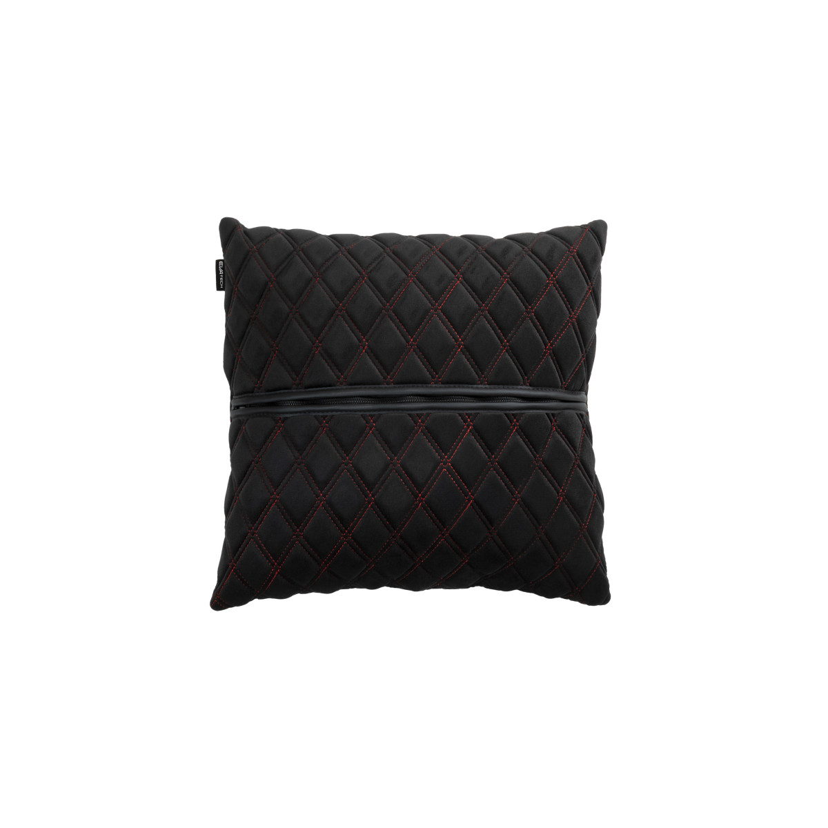EVAtech Autokissen 40x40 cm - schwarz / rote Nähte EVAtech Autokissen 40x40 cm - schwarz / rote Nähte