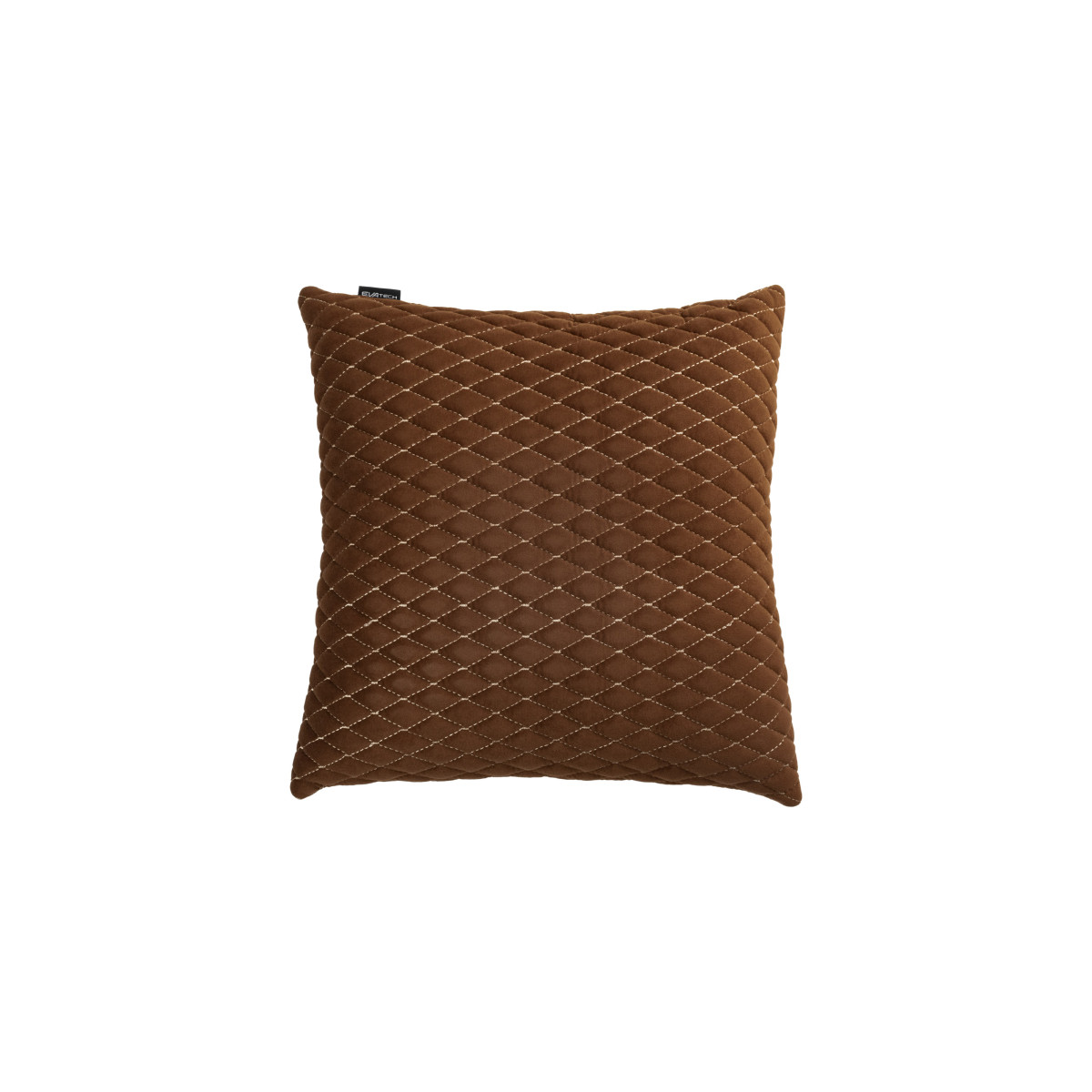 EVAtech Autokissen 40x40 cm - braun / braune Nähte EVAtech Autokissen 40x40 cm - braun / braune Nähte