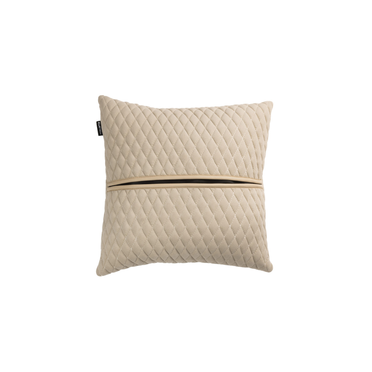 EVAtech Autokissen 40x40 cm - beige / beigefarbene Nähte EVAtech Autokissen 40x40 cm - beige / beigefarbene Nähte