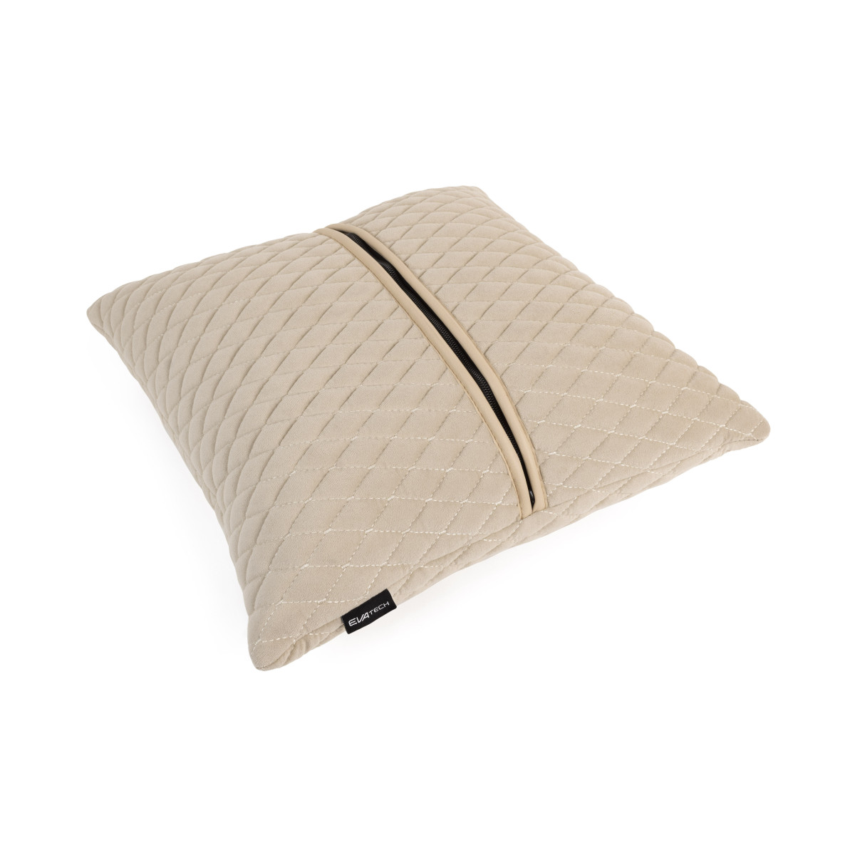 EVAtech Autokissen 40x40 cm - beige / beigefarbene Nähte EVAtech Autokissen 40x40 cm - beige / beigefarbene Nähte