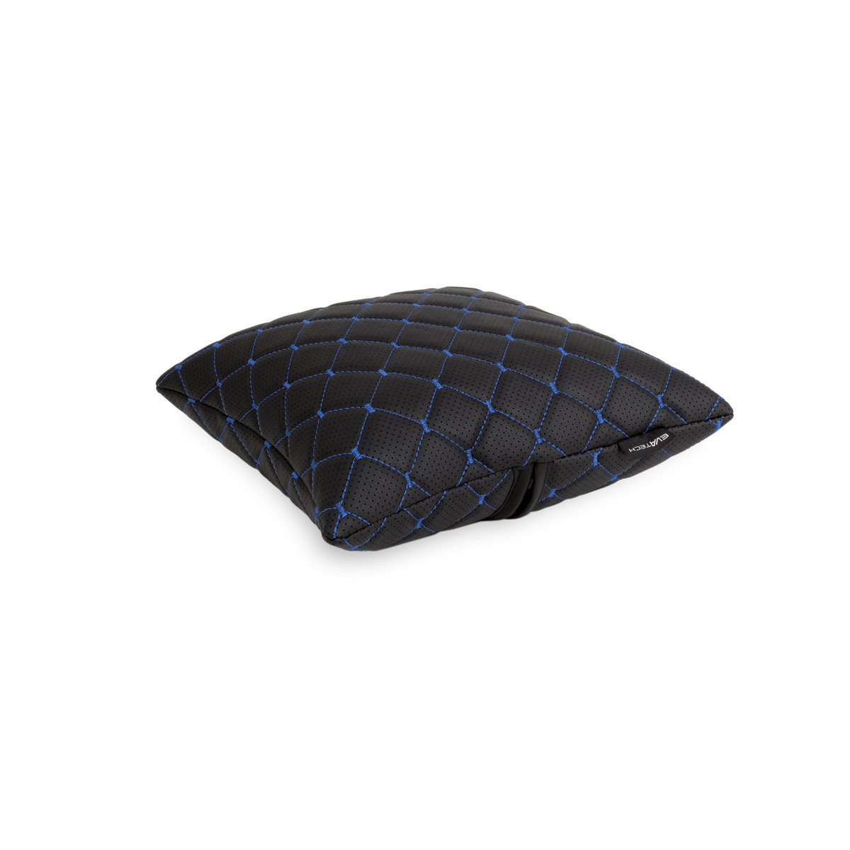 EVAtech ECO Autokissen 30x30 cm - schwarz / blaue Nähte EVAtech ECO Autokissen 30x30 cm - schwarz / blaue Nähte