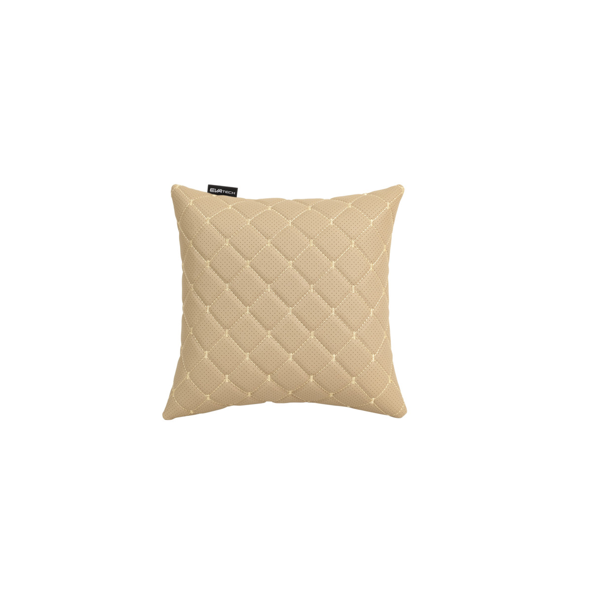 EVAtech ECO Autokissen 30x30 cm - beige / beigefarbene Nähte EVAtech ECO Autokissen 30x30 cm - beige / beigefarbene Nähte