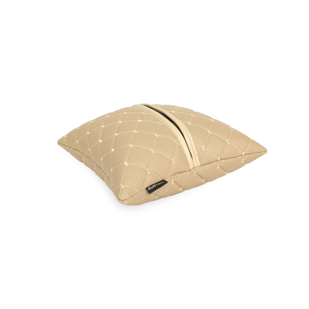 EVAtech ECO Autokissen 30x30 cm - beige / beigefarbene Nähte EVAtech ECO Autokissen 30x30 cm - beige / beigefarbene Nähte