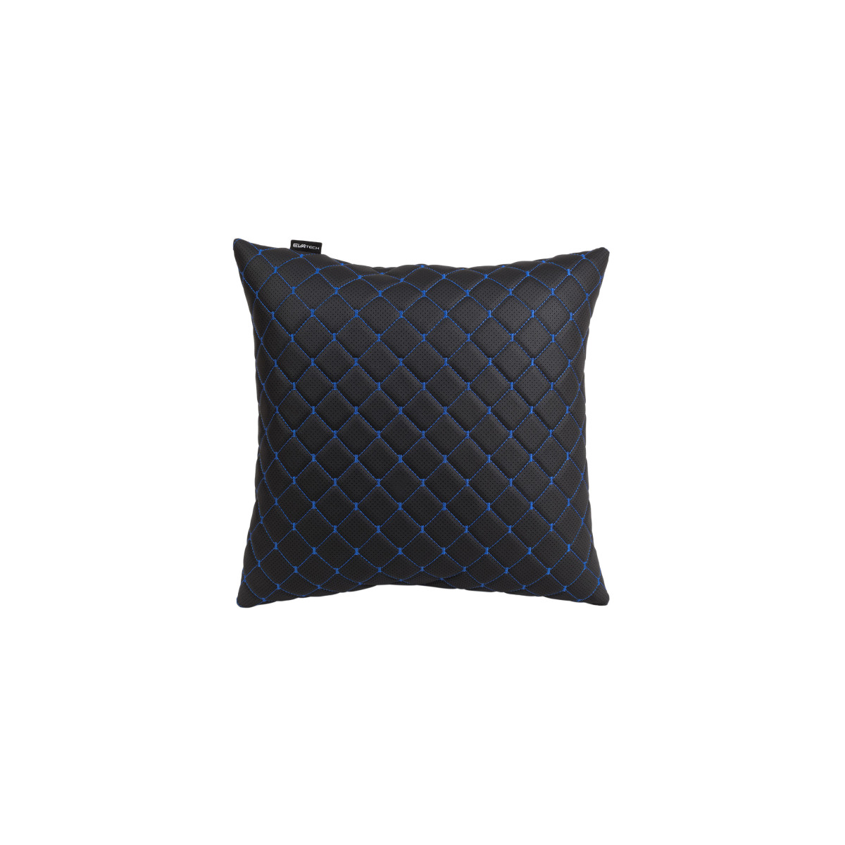 EVAtech ECO Autokissen 40x40 cm - schwarz / blaue Nähte EVAtech ECO Autokissen 40x40 cm - schwarz / blaue Nähte