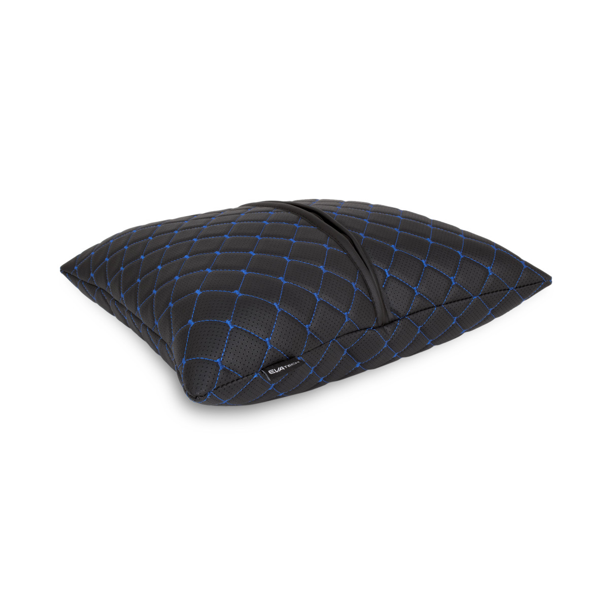 EVAtech ECO Autokissen 40x40 cm - schwarz / blaue Nähte EVAtech ECO Autokissen 40x40 cm - schwarz / blaue Nähte