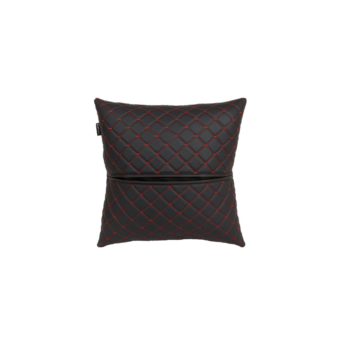 EVAtech ECO Autokissen 40x40 cm - schwarz / rote Nähte EVAtech ECO Autokissen 40x40 cm - schwarz / rote Nähte
