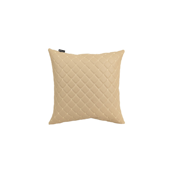 EVAtech ECO Autokissen 40x40 cm - beige / beigefarbene Nähte
