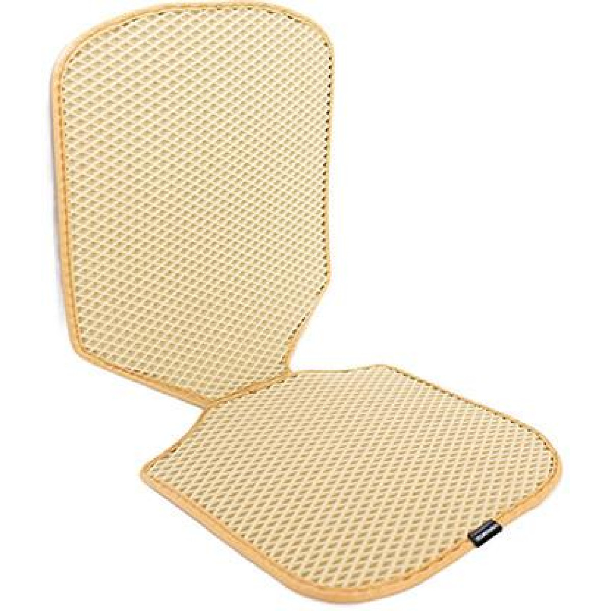 EVAtech Sitzschutz für Kindersitze - cremefarben / beigefarbene Kanten EVAtech Sitzschutz für Kindersitze - cremefarben / beigefarbene Kanten