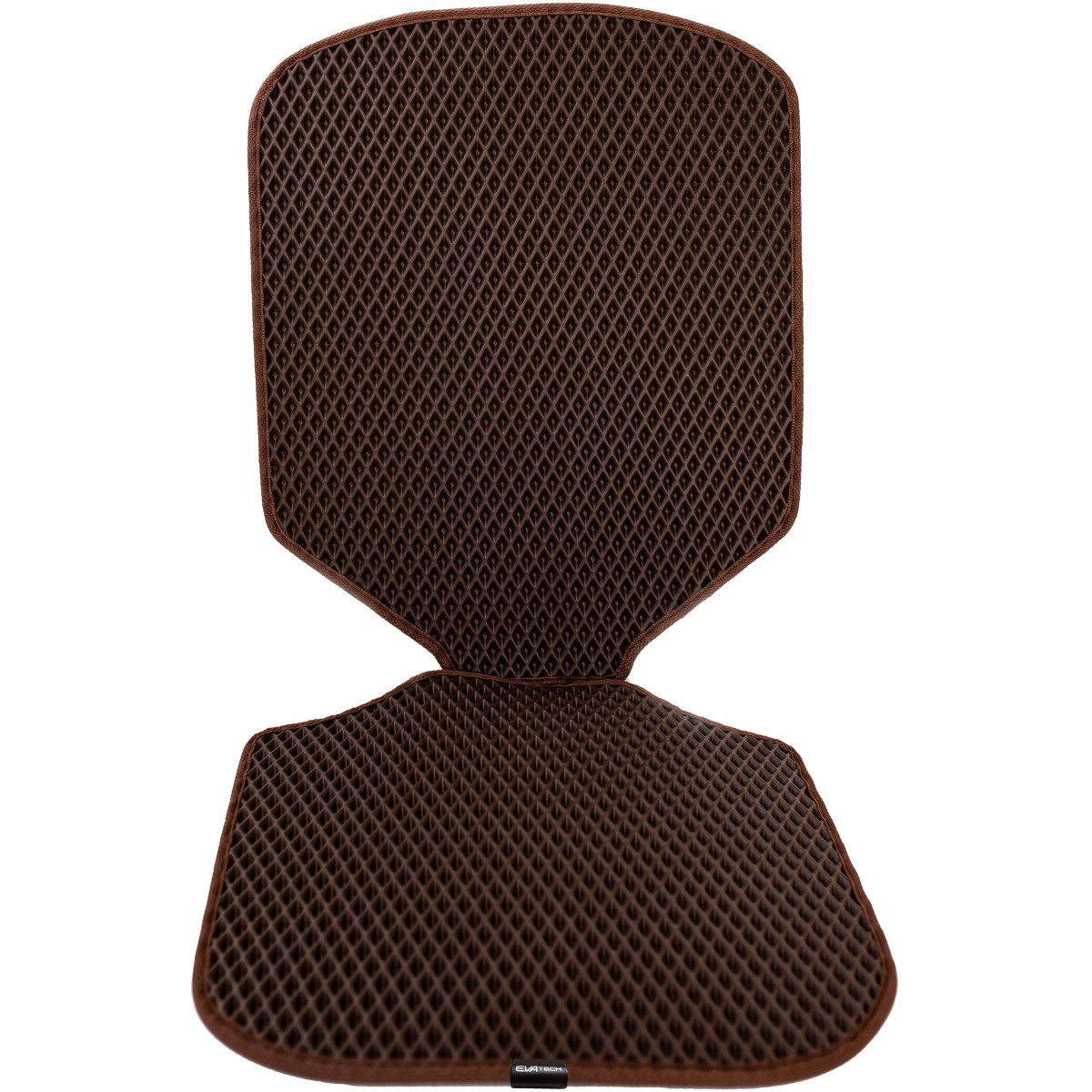 EVAtech Sitzschutz für Kindersitze - braun / braune Kanten EVAtech Sitzschutz für Kindersitze - braun / braune Kanten