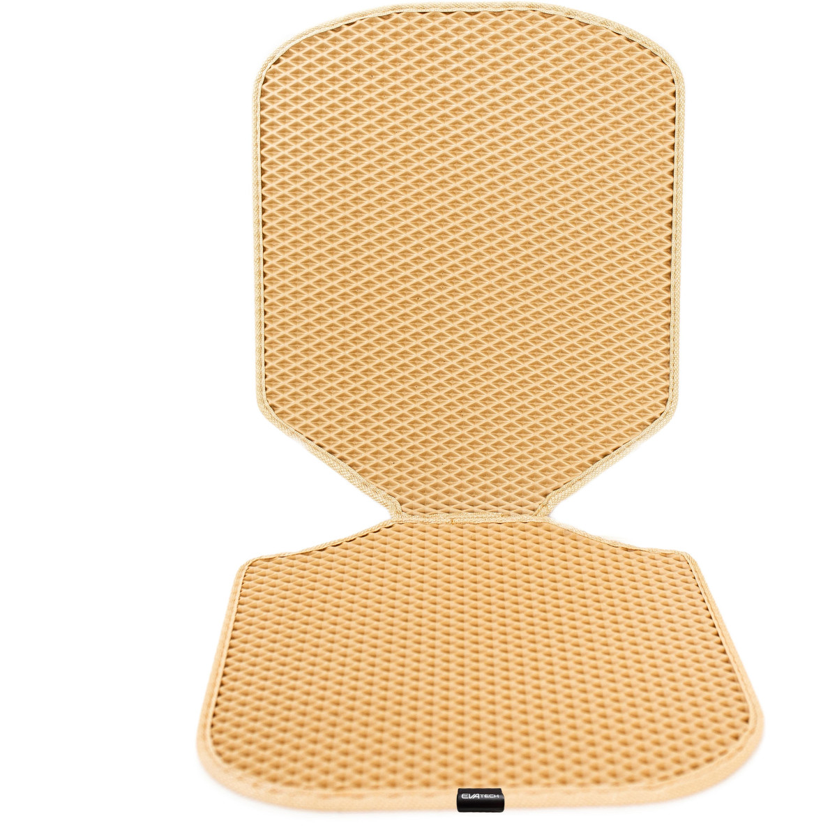 EVAtech Sitzschutz für Kindersitze - beige / beigefarbene Kanten EVAtech Sitzschutz für Kindersitze - beige / beigefarbene Kanten