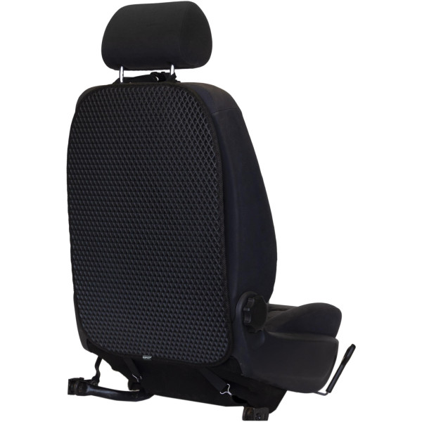 EVAtech Kindersitz Rückenprotektor 68x46 cm - schwarz / schwarze Kanten