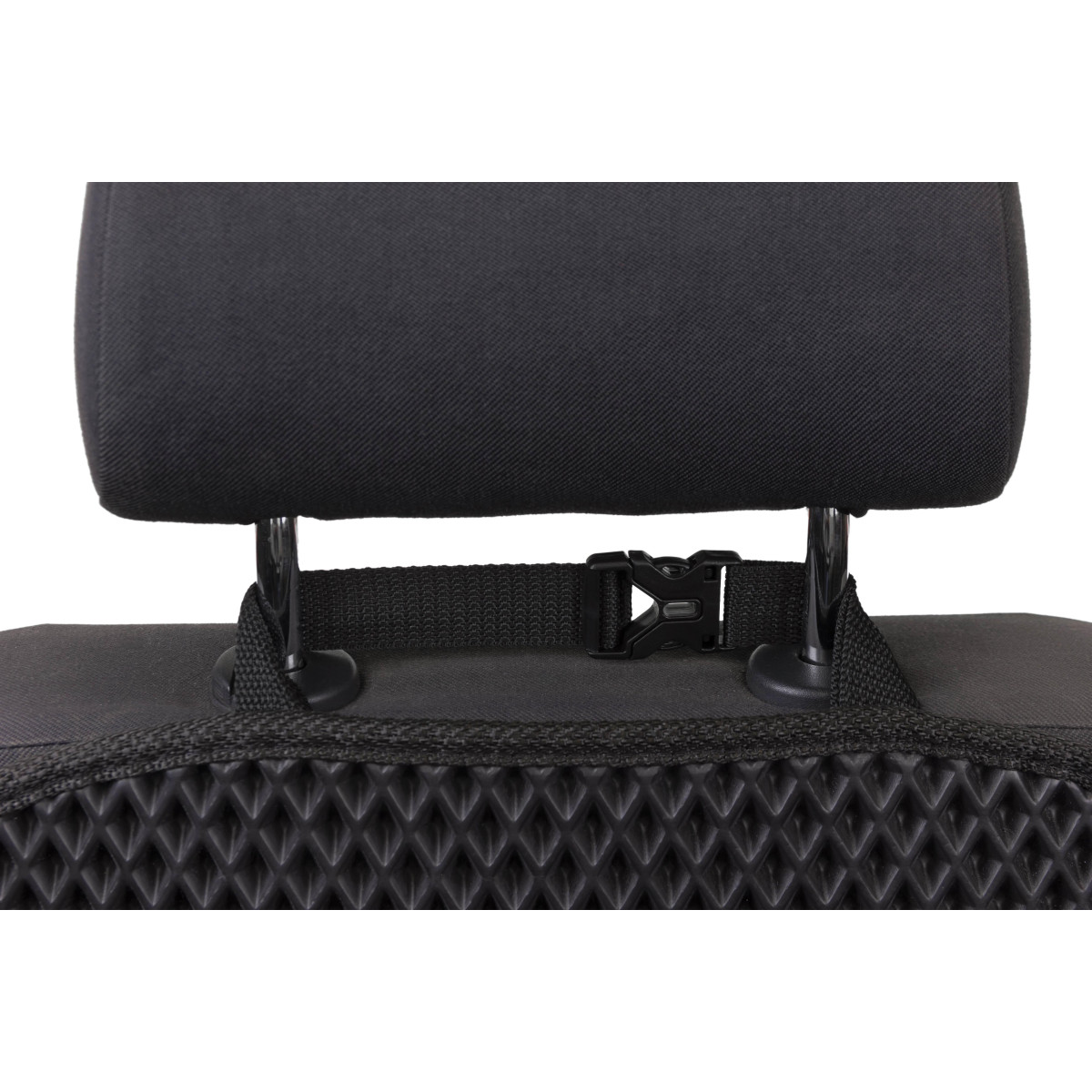 EVAtech Kindersitz Rückenprotektor 68x46 cm - schwarz / schwarze Kanten EVAtech Kindersitz Rückenprotektor 68x46 cm - schwarz / schwarze Kanten